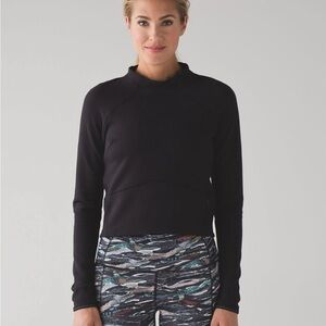 Lululemon Hill and Valley Mock Neck Longsleeve